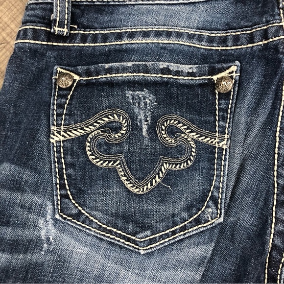 Express ReRock low rise skinny jeans - Picture 5 of 7